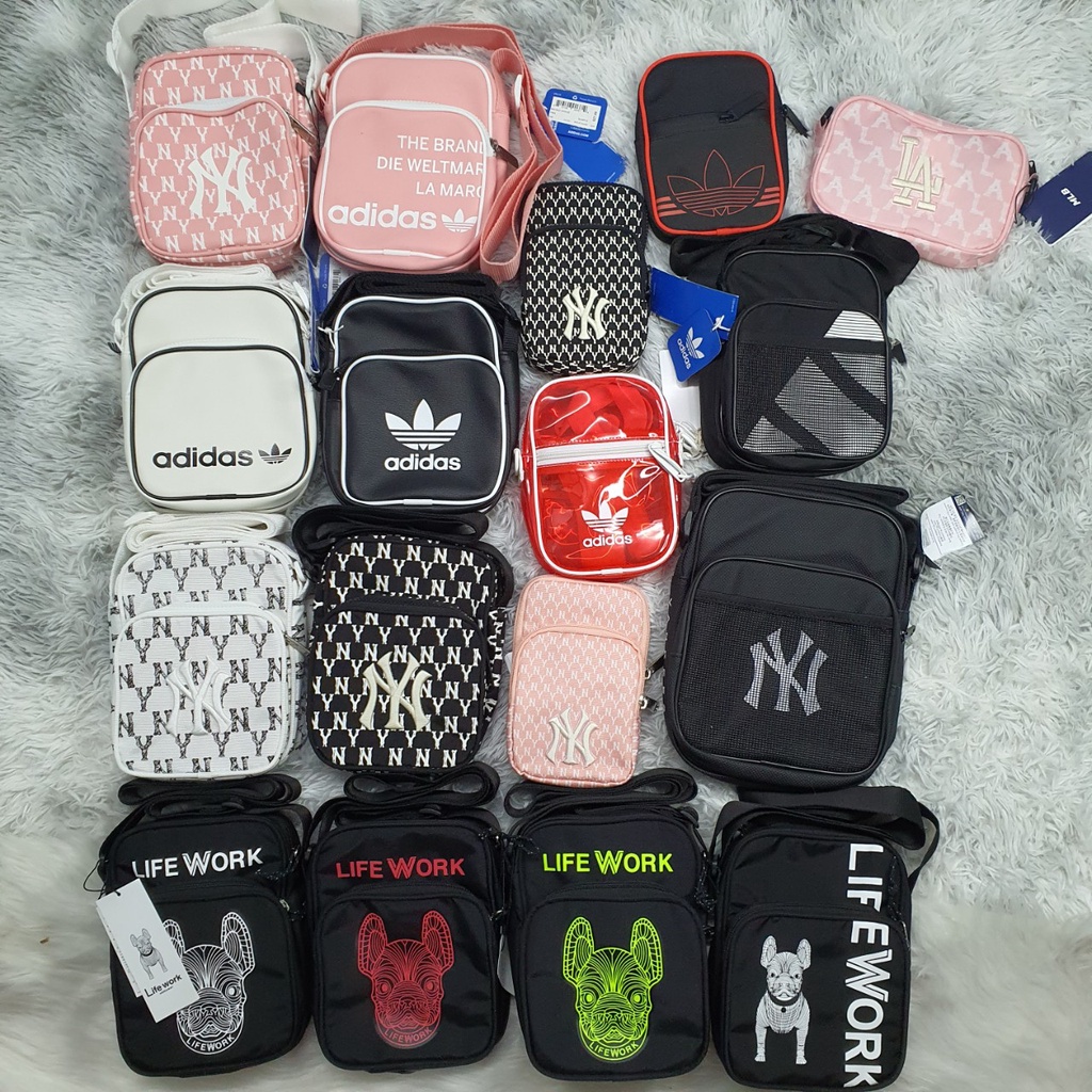 Túi đeo chéo Mlb Ny,Adidas,Lifework  Backpack Full Tag Code