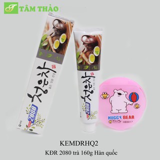 Kem đánh răng 2080 trà 160g Hàn quốc 8801046886403