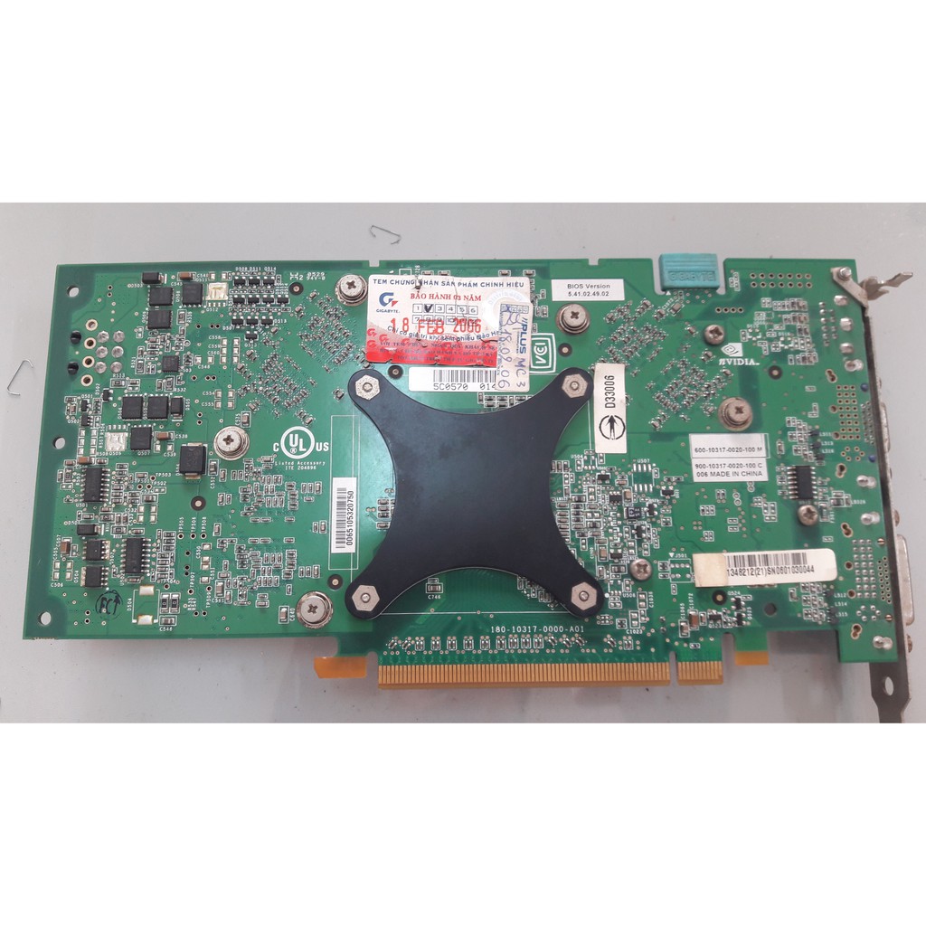 VGA NVIDIA GeForce 6800 GS - 256MB GDDR3