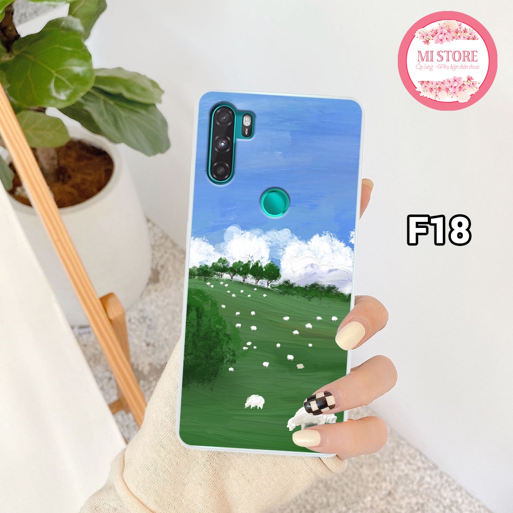 Ốp lưng điện thoại VSMART Active 3/ Live/ Star/ Bee/ Bee 3/ Aris in hình cánh đồng hoa cỏ