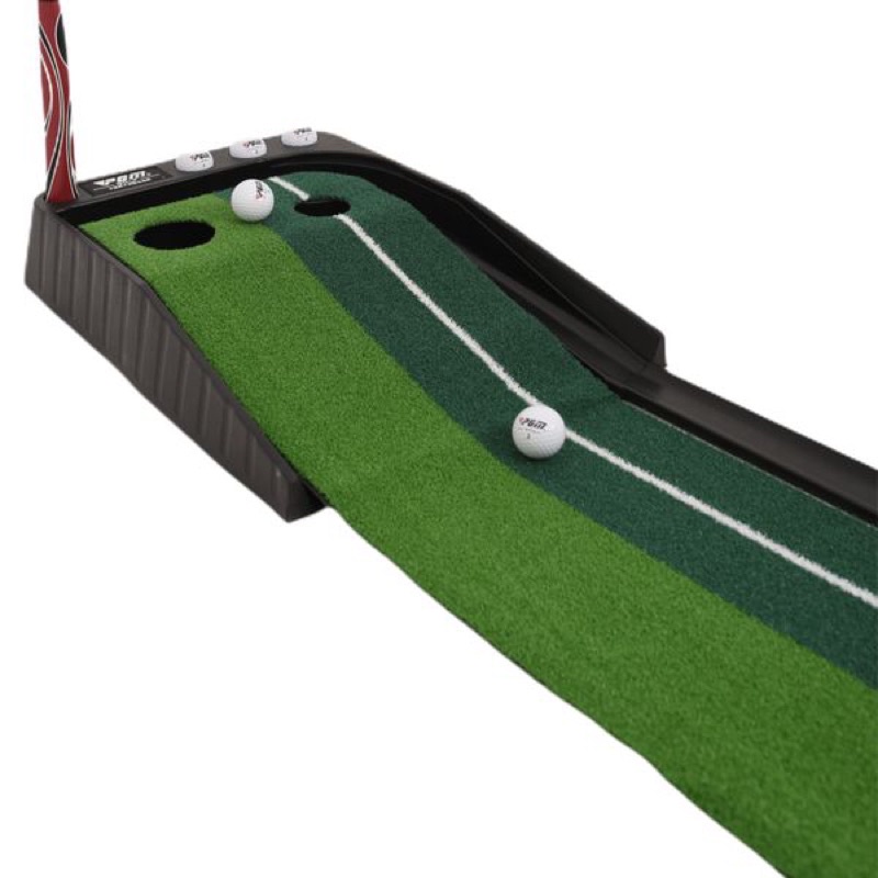 Thảm Tập Golf Putting loại cao cấp có đường bóng về, chính hãng PGM (Tặng bóng golf xốp)