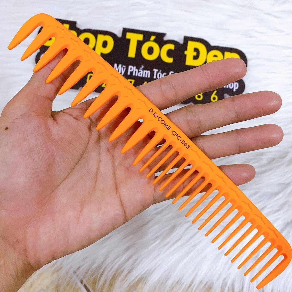 Lược răng thưa cắt tỉa layer lược răng thưa tạo kiểu tóc barber