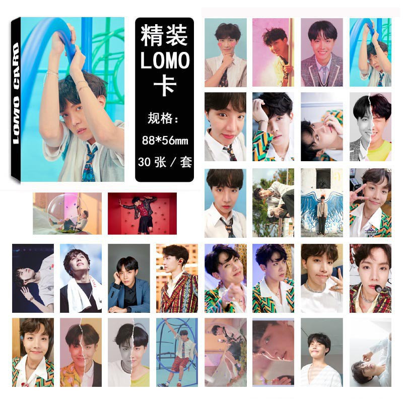 Lomo card bts lomo rapmonster bộ ảnh hộp 30 ảnh thẻ hình nhóm nhạc idol Hàn quốc | BigBuy360 - bigbuy360.vn