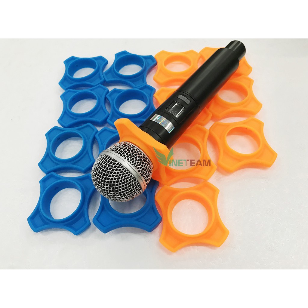 ĐẾ CHỐNG LĂN CHO MICRO HÁT KARAOKE!HÌNH LỤC GIÁC(1 CÁI)