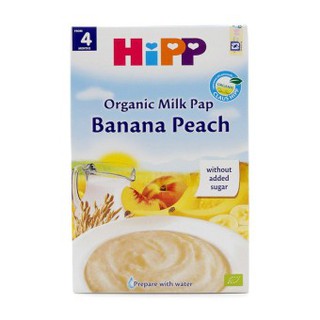 Bột ăn dặm hipp vị sữa chuối đào al2973