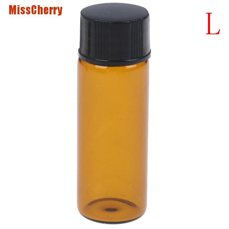 Bộ 10 Lọ Thủy Tinh Rỗng Mini 2ml 3ml 5ml Đựng Tinh Dầu Tiện Dụng