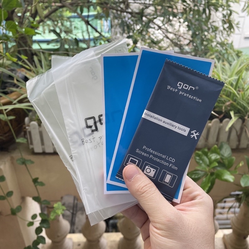 Bộ 2 kính cường lực GOR 9H cho Sony xperia 10 iii ( Mark 3) vát cạnh 2,5D trong suốt cảm ứng siêu nhậy