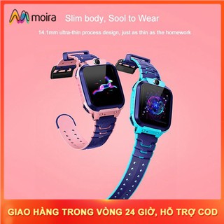Đồng hồ thông minh màn hình di động q12 chống nước cho trẻ em