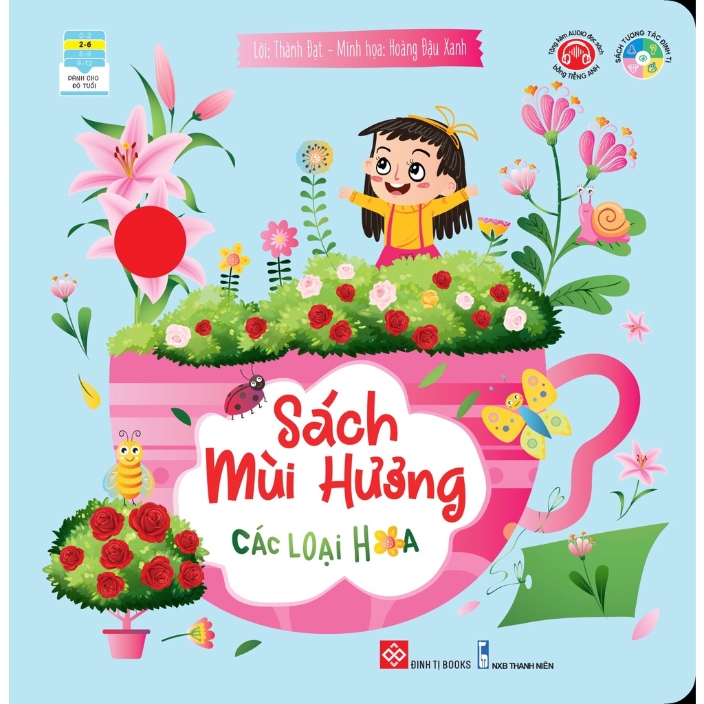Sách-Sách mùi hương - Các loại hoa