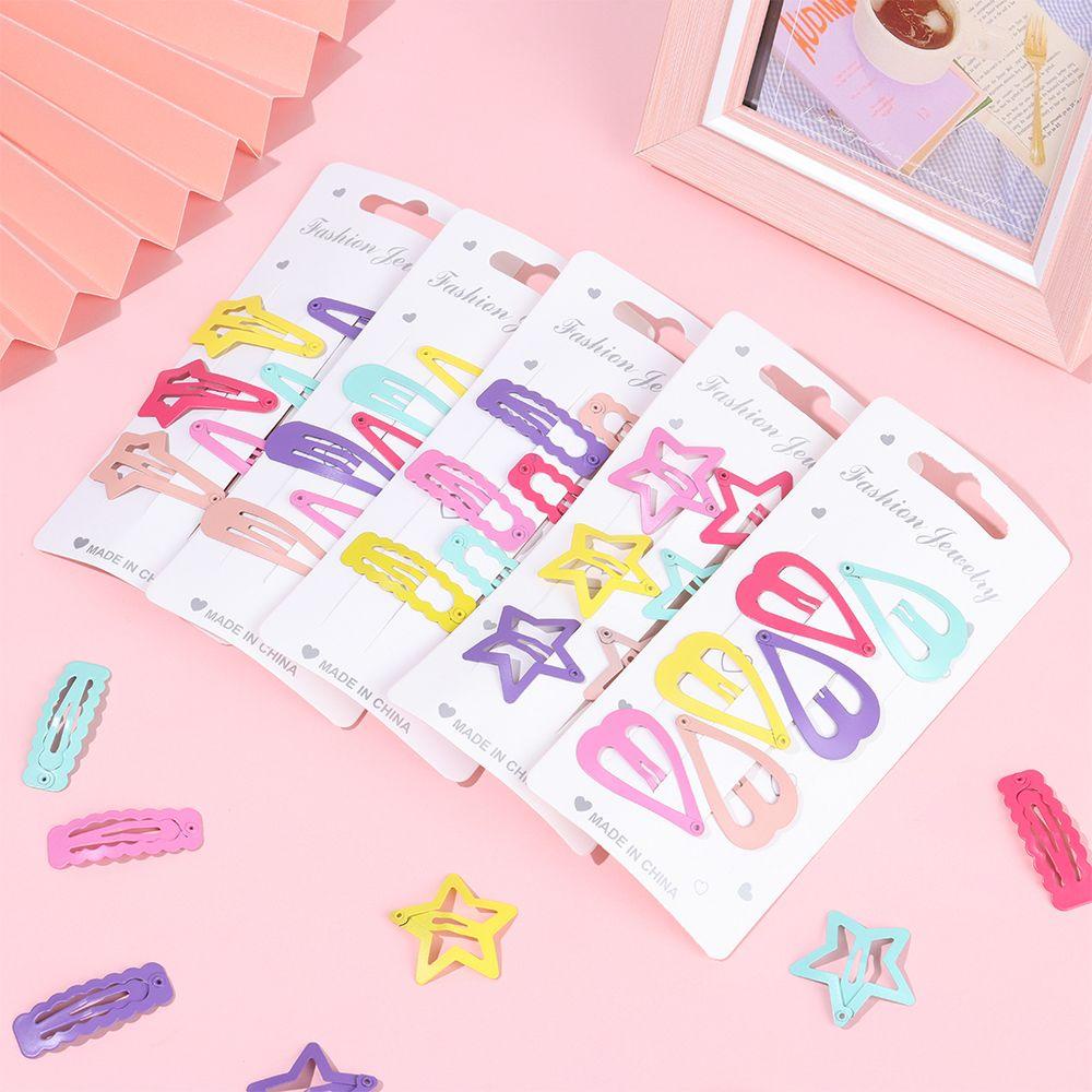 ESPO Set 6 Kẹp Tóc Nhiều Màu Dễ Thương Cho Nữ