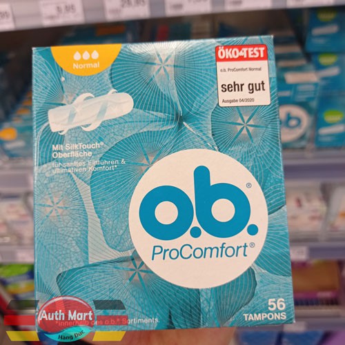 Băng vệ sinh dạng ống Tampon Ob ProComfort của Đức