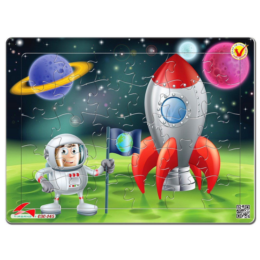 Tranh xếp hình cho bé 30 mảnh ghép jigsaw puzzle. Đố chơi trí tuệ cho bé.