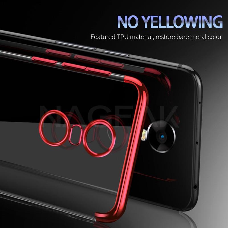 Ốp lưng mạ thời trang cho Xiaomi Redmi Note 4 Note 4X Note4