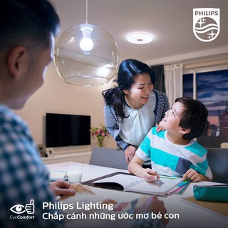 Bóng LED Bulb Philips Essential 9W E27 ( Ánh sáng trắng + vàng )