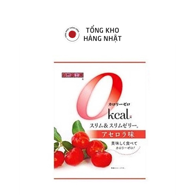 Thạch trái cây Nhật Bản vị ACEROLA không chứa Calo (Gói 7 cốc x 22g)