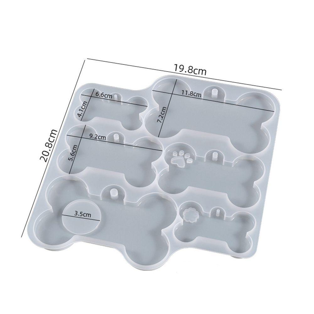 LONTIME Khuôn Silicone Hình Khúc Xương Làm Móc Khóa