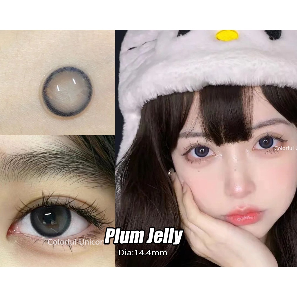 Kính áp tròng Colorhunter Dùng 1 Năm 14.4mm 0 - 8 Độ 1 cặp