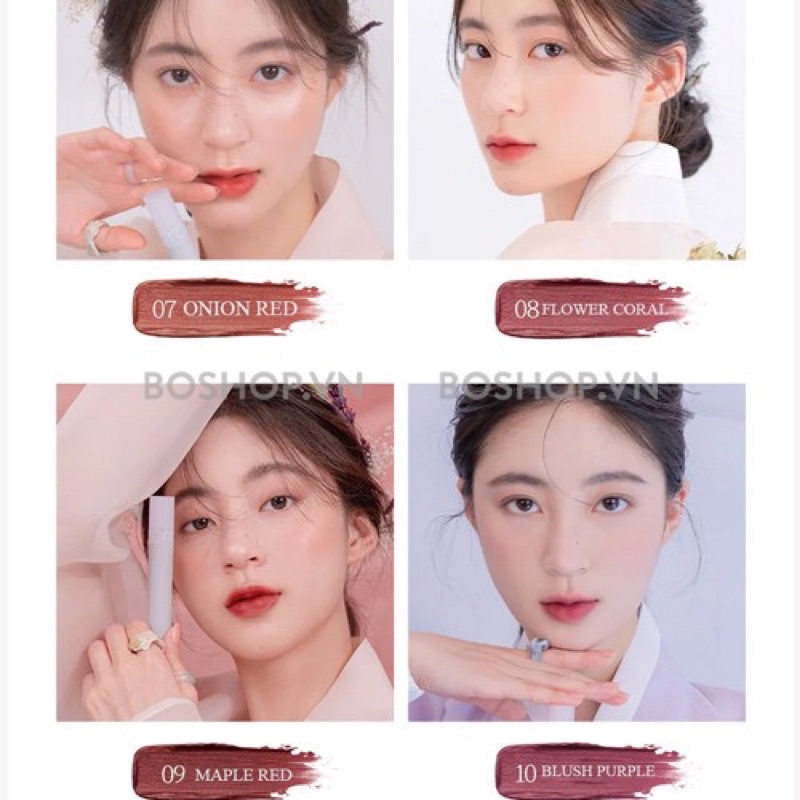 [Free Ship] [Romand Hanbok ] Son Hanbok Kem Lì, Siêu Mịn Mượt Môi Romand See Through Matte Tint | BigBuy360 - bigbuy360.vn
