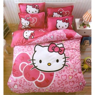 BỘ CHĂN GA GỐI POLY NHẬP MICKEY HỒNG