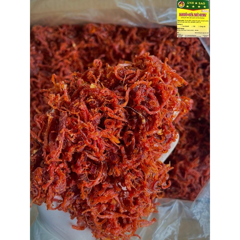 1Kg Khô Gà Sợi Dùng Ăn Liền Ánh Sao (hàng khô gà giả bò ) | BigBuy360 - bigbuy360.vn