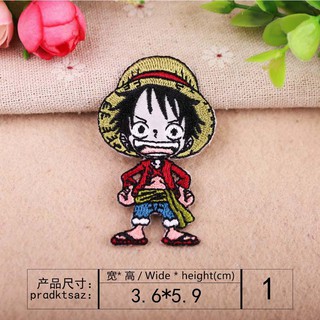 Miếng dán ủi quần áo hình anime Nhật Bản