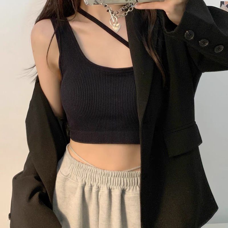 Áo CropTop Dây Chéo