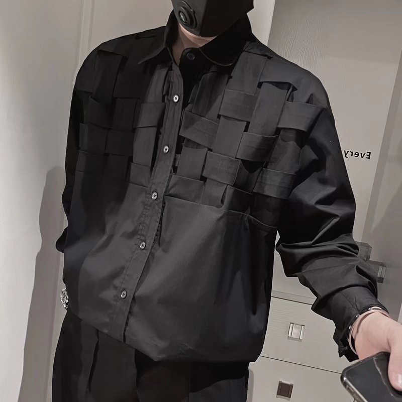 Áo Sơ Mi Nam Tay Dài Phong Cách Đường Phố Thời Trang Xuân Thu 2022