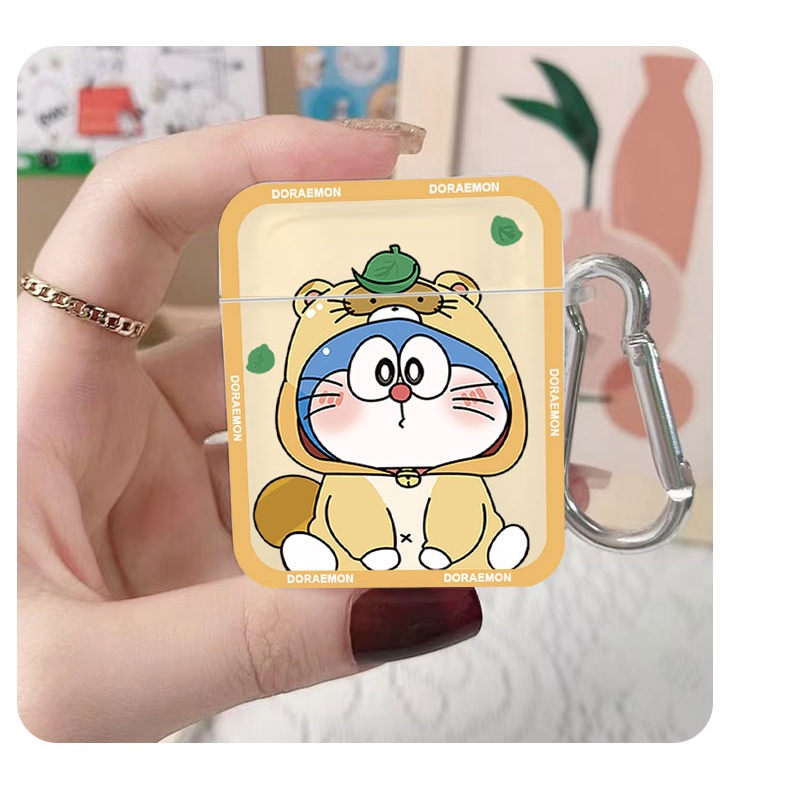 Ốp Bảo Vệ Dorermon Cosplay cho Tai Nghe Airpods 3/ Airpods Pro/ Airpods 1/2