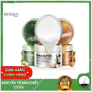 [Hàng mới về] Kem tẩy tế bào chết toàn thân tác dụng làm sạch sâu Bioaqua- kem005