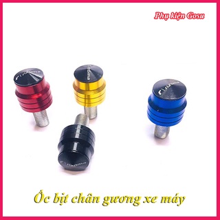 Ốc màu gắn chân gương xe máy ốc chụp chân gương