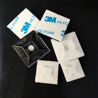 Đế Dán Dây Rút Cố Định Dây Điện 3M-Miếng Dán Giữ Dây Điện, gối đỡ dây điện