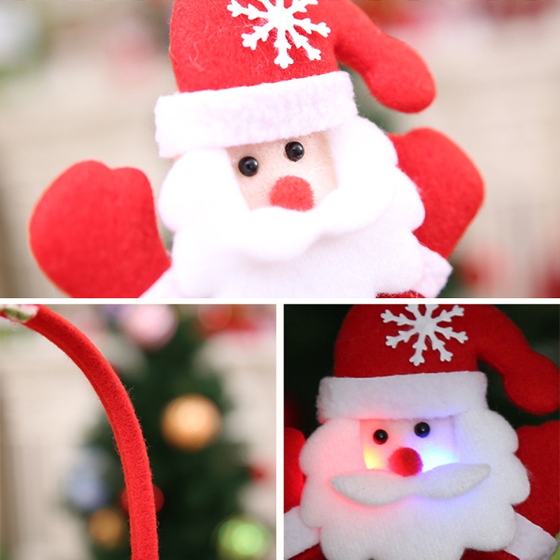 Băng đô cài tóc có đèn led dễ thương xinh xắn cho bé