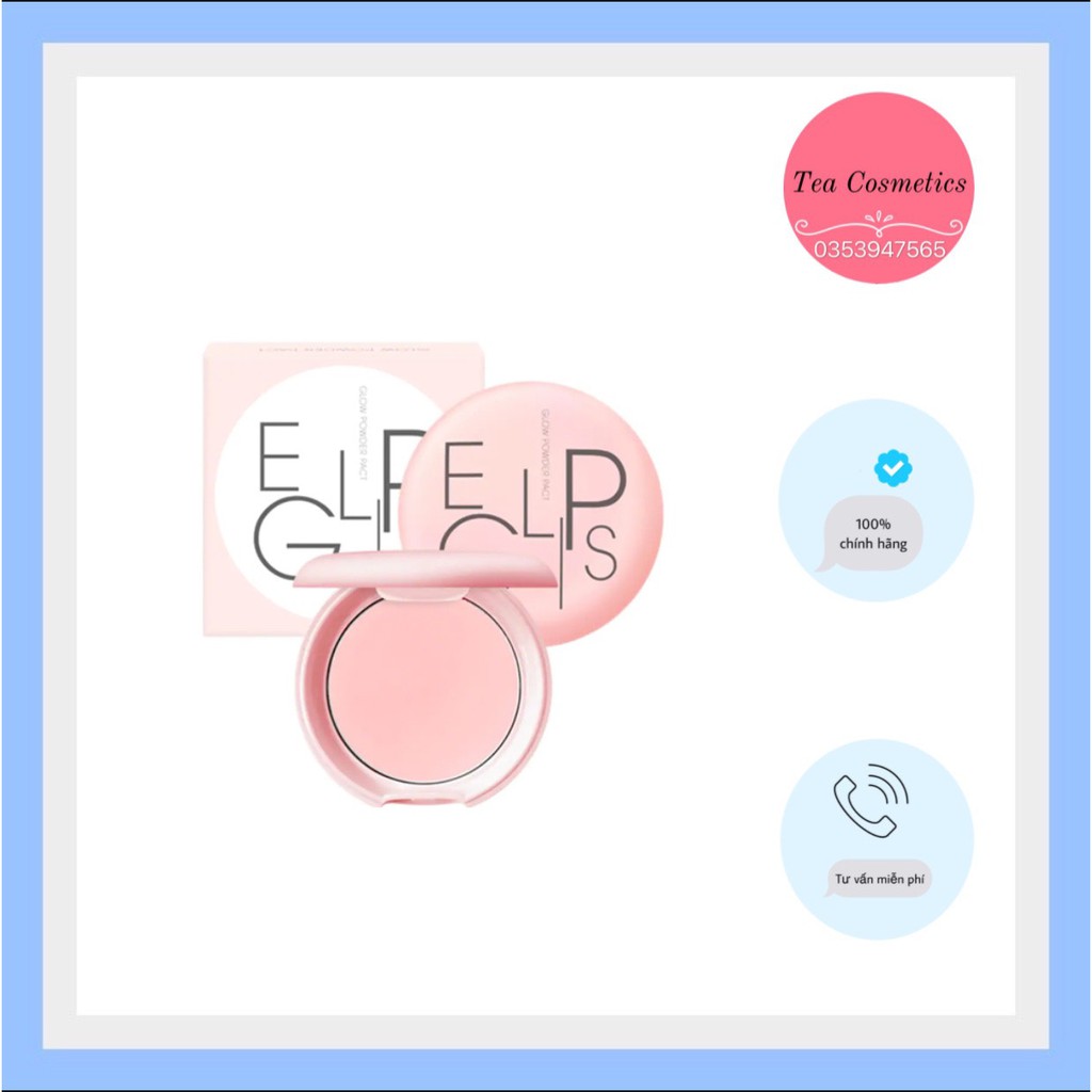 Phấn Phủ Tạo Độ Bóng Hồng Hào Làn Da Eglips Glow Powder Pact(Pink)