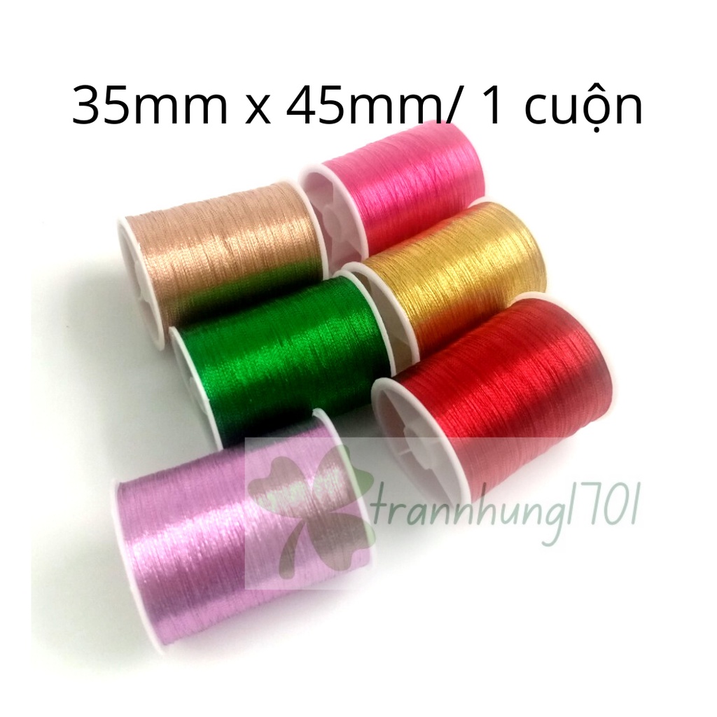 Chỉ kim tuyến - 20 màu