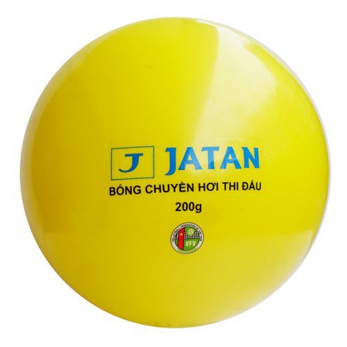 Quả bóng chuyền hơi màu vàng 200g Jatan - chơi trong hồ bơi - bãi biển