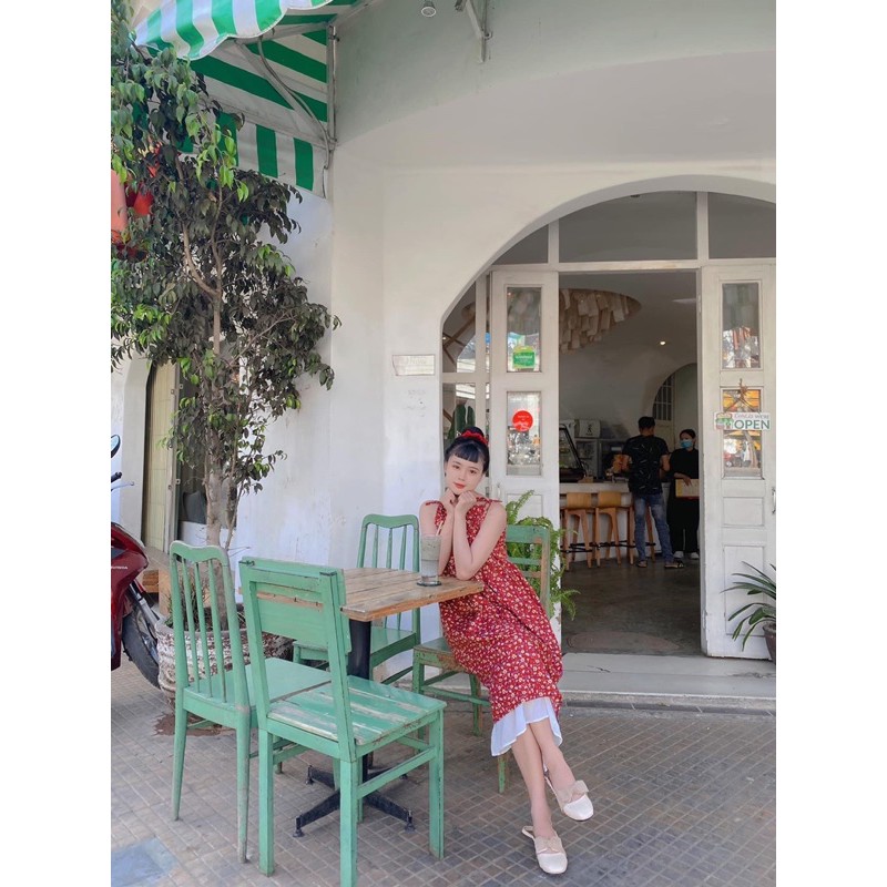 Váy hoa nhí hai dây