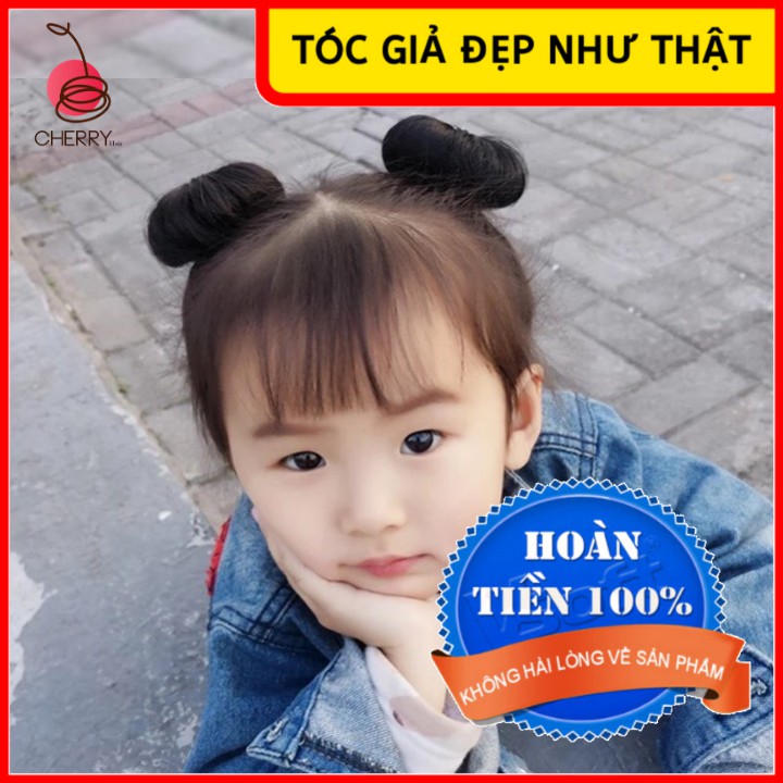 Búi Tóc Giả Đẹp Như Thật Em Bé Natra (Dạng búi hai bên kiểu Natra Cực Dễ Thương Cho Bé Yêu)