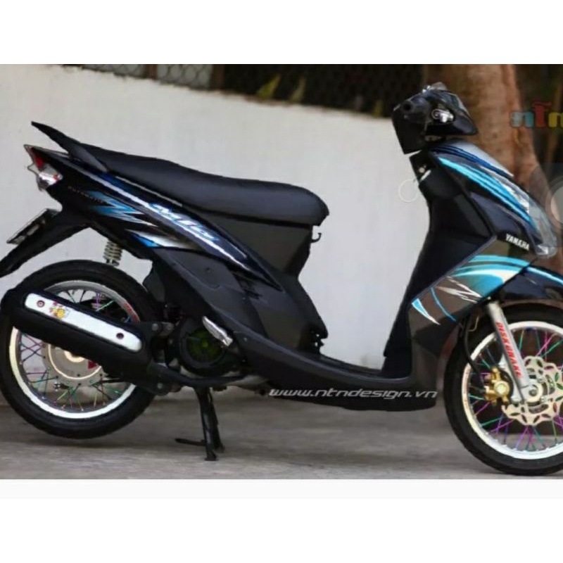 Tem rời dán xe mio utimo