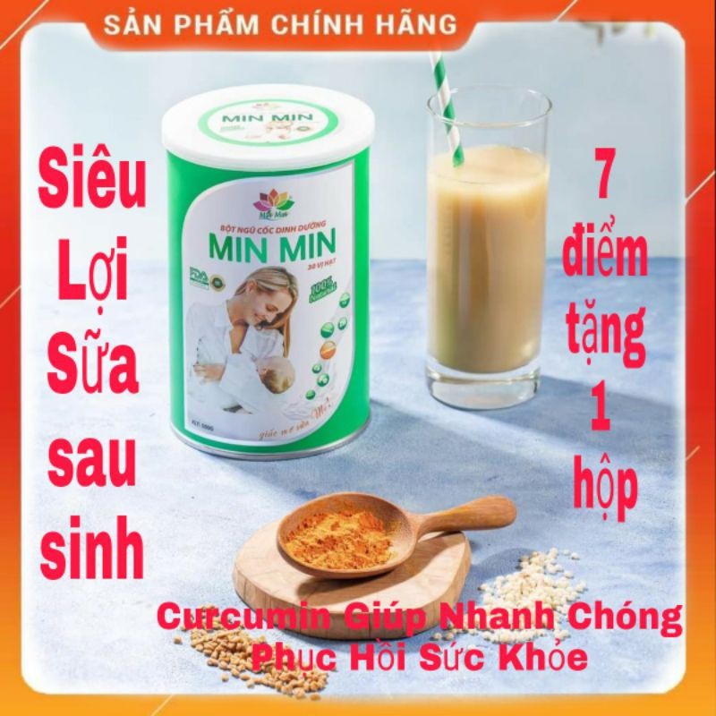 Bột Ngũ Cốc Dinh Dưỡng MIN MIN Hộp 500gr