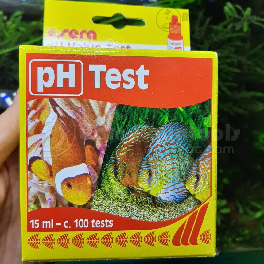 SERA Test Kit | Test pH Kiểm Tra Nồng Độ Axit, Bazo Cho Bể Cá Thuỷ Sinh