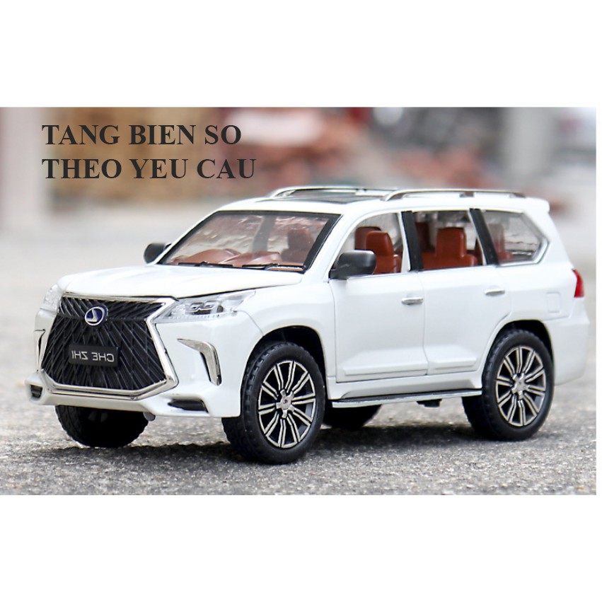 Xe Mô Hình Lexus LX570 Chezhi Tỉ lệ 1:24 mẫu mới nhất