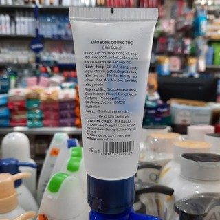 Dầu dưỡng bóng tóc Kella tuýp 75ml