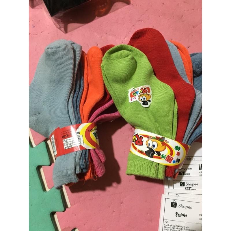 10 đôi tất trẻ em size 1_3 (1_4)