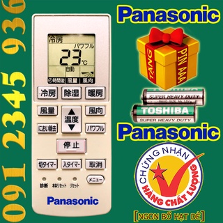 Remote Điều khiển cho Điều hòa Máy lạnh PANASONIC ''NỘI ĐỊA'' "HÀNG ĐẸP''. (Mẫu số 15)