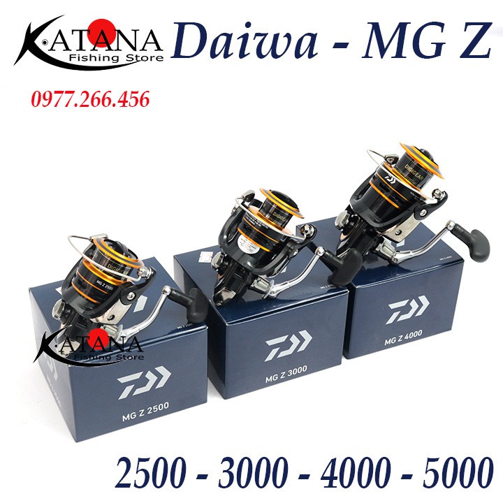 Máy Câu Daiwa MG Z - máy chất giá mềm - 2500 3000 4000 5000