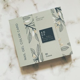 SỔ GẮN MÓNG MẪU LÀM BẢNG MÀU NAIL 80 Ô CHUYÊN DỤNG CHO DÂN LÀM MÓNG