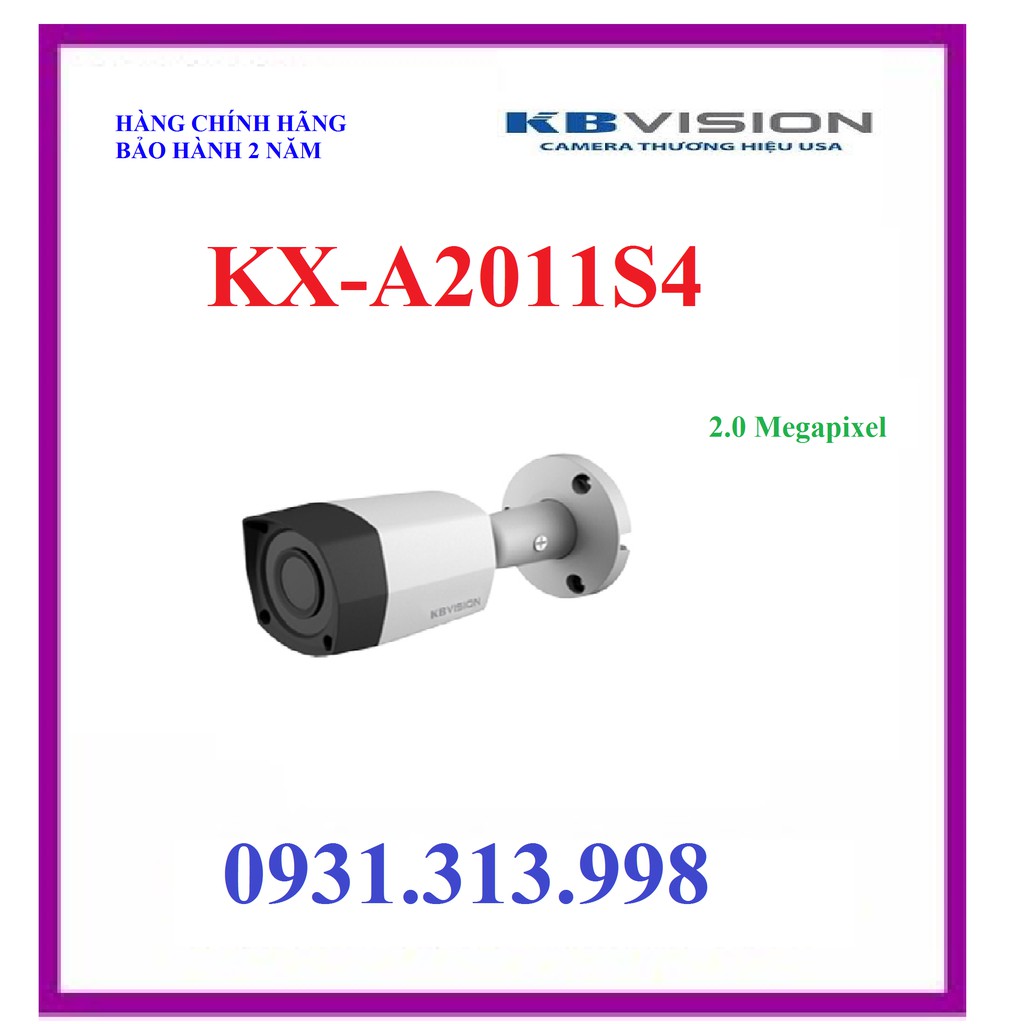 CAMERA KBVISION KX-A2011S4 2.0MP