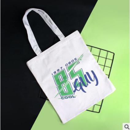 Túi tote Vương Nhất Bác túi đeo nam nữ in hình thần tượng đẹp quà tặng xinh xắn
