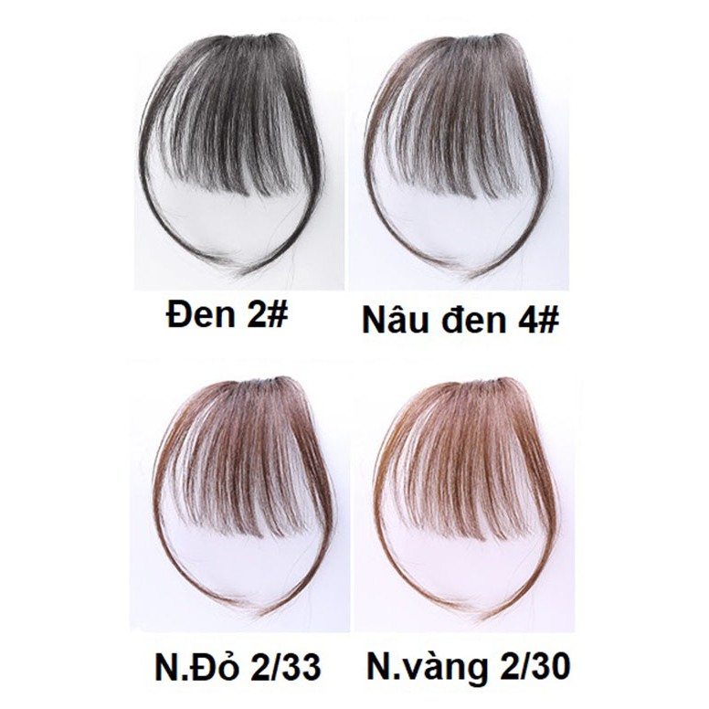 Tóc mái thưa ❤️FREESHIP❤️ tóc mái thưa làm từ tóc thật 100% M02T