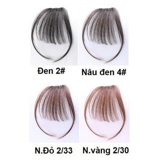 Tóc mái thưa ❤️freeship❤️ tóc mái thưa làm từ tóc thật 100% m02t